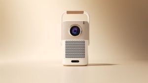 Máy chiếu thông minh Mini Yaber T2 Plus tích hợp Loa JBL Android Tivi Netflix bản quyền  Full-HD - Hàng Chính Hãng - Máy chiếu di động sạc pin