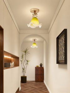 OUCHAO | French Lily Flower Ceiling Light