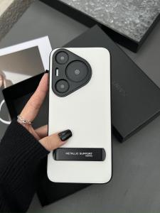 Huawei Pura70 pro P60 Art Protective Case New P80 Ultra Full Lens Cover Womens High-End Simple Ins Style Soft Silicone Anti-Fall Leather