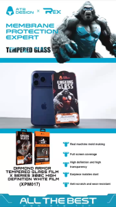 ELEVEN 2 King Kong ATB Design Borderless Tempered Glass for iPhone 18 17 16 15 Pro Max Full View 400μm Ultra-Large Arc Edge