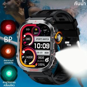 ใหม่ใน GPS สมาร์ทวอท์ชสำหรับผู้ชายผู้หญิงทหารอโมลด์ไฟฉายกันน้ำกีฬากลางแจ้งบลูทูธสมาร์ทวอทช์สมาร์ทแบนด์