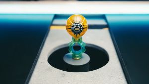 Toys Ball Spinner nhẫn bi ma thuật hệ hỏa Spinos Magneto chính hãng digging 2168 1-2