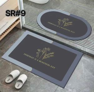 Bathroom Mat Anti-Slip Absorbent Quick Drying Kitchen Entrance Door Mats SR#9 JC Elise