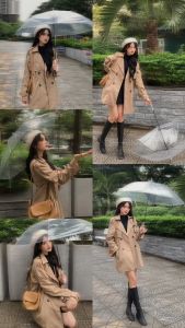 Ô Dù Đi Mưa Trong Suốt Chụp Ảnh Nghệ Thuật Ngoại Cảnh Dù Đi Mưa Che Mưa Thời Trang Chụp Hình Siêu Đẹp