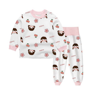 cat and fish | Warm Cotton Children Underwear Set