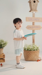 LULLABY - NH611C - BỘ BÉ TRAI CỘC TAY