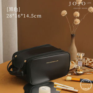 Túi Đựng Đồ Trang Điểm Di Động JOJOS L. PD.flower.PU Túi Đựng Đồ Cá Nhân Du Lịch Bằng Da PU Dung Tích Lớn