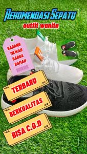 NW032 Sepatu Sneakers Wanita Fashionable