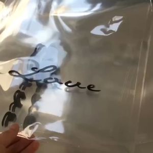 (20 LEMBAR) Flower Wrapping OPP Plastik Single Wrapping Transparan Cellophane KB6049