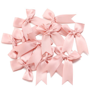 20 Chiếc 8.5x8.5cm Nhiều Màu Sắc Satin Nơ Đôi Mặt Nơ Cho Thủ Công DIY Mũ Quần Áo Thời Trang Phụ Kiện 2.5cm Chiều Rộng