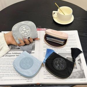 Womens Large Capacity Multi-Card Position National Style Integrated Wallet Document Storage Bag High End 2024 New Tassel