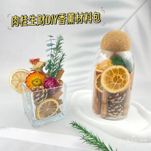 Cinnamon Fortune Bottle Aromatherapy Decoration Jucai Gate Thousand Layer Gold Bring In Wealth and Treasure Bottle Ring Chinese Cinnamon Roll Table Decorative Ornaments