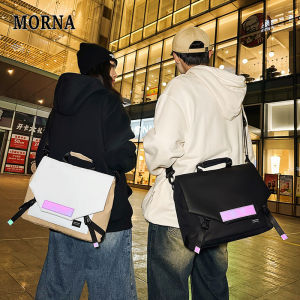 MORNA fesyen Laptop Backpack 13.3 14 15.6-inci Mac Air 13.6 Pro16 Samsung Dell Lenovo HP ringan pelajar selempang Bag Travel Bag