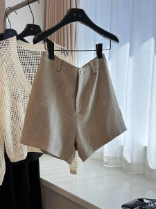 YUFUQING | High Waist Linen Short Casual Pants Womens Loose Fit Summer New Style Fashionable Slimming Versatile Casual Trousers