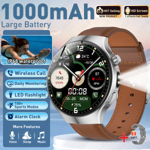 LIGE | New LIGE Mens Smart Watch 1.67 360*360 HD Screen Bluetooth Call Smart Bracelet Custom Watch Women Health 1000mAh Smart watch