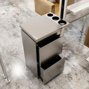 SHIYINBEIBI | Stainless Steel Hair Salon Tool Cabinet With Drawers