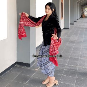 Selendang tari cinde / Sampur tari dewasa / Selendang Cinde full Batik