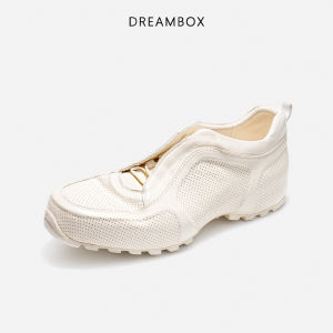 dreambox | Giày Da Bố Tăng Chiều Cao Trong Phía Trong Chống Trượt Đã Qua Rửa Nước