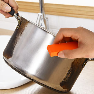 Easy Limescale Eraser Bathroom Glass Rust Remover Rubber Eraser Household Kitchen Cleaning Tools for Pot Scale Rust Brush