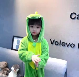 เด็กไดโนเสาร์ เสื้อผ้าฤดูหนาว สักหลาดถุงนอน ร่วมกับรูปทรง รูปขนแกะปะการังชุดนอนฤดูใบไม้ร่วงฤดูหนาว