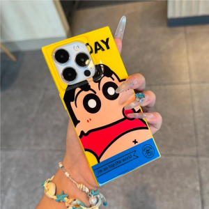 Cute Little New Block iPhone Case Cartoon Style Full Protection Soft Shell for Apple Compatible with iPhone17/16Promax/15/14Plus/13Pro/12/11