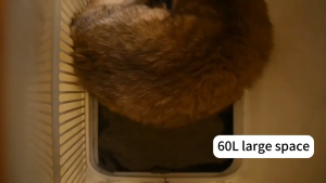 SKISOPGO 64L Smart Cat Litter Box App Control Automatic Cat Litter Box Self Clean Cat Toilet 11L Garbage Box