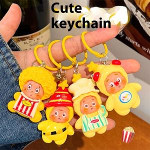 5Pcs Phim Hoạt Hình Popmart Twinkle Keychain ngôi sao vàng Ba Lô Nam Mặt Dây Chuyền Móc treo chìa khóa xe Nhựa hình anime Trang Trí Quà Tặng