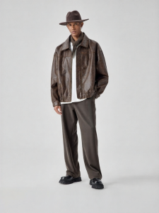 BODYDREAM | Retro Aged Anti-wrinkle Mens Jacket