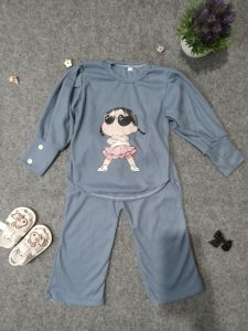setelan anak oval usia 2-5tahun serelan anak setelan anak murah set anak bahan knit setelan anak terbaru
