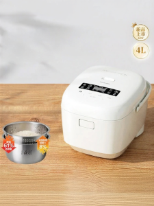 Panasonic | Low Sugar IH Rice Cooker With Separate Liquid Rice Function 4L