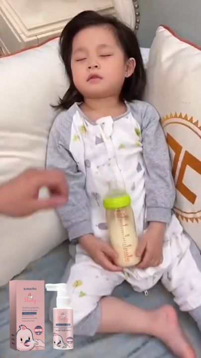 Baby Tooth Spray Children's Oral Anti-Cavity Probiotic Cleaning Spray Semburan Gigi Kanak Kanak Bayi Probiotics Mulut Pembersihan Mulut Tooth Spray Ubat Gigi Kanak Kanak Pemutih Gigi
