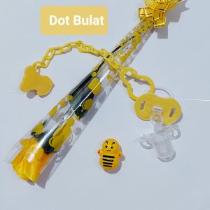 Megasari empeng dot tali dan penutup empeng bayi 3 in 1
