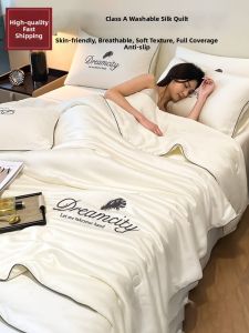 HAOMIAN | Summer Washable Ice Silk Thin Quilt 1-Person