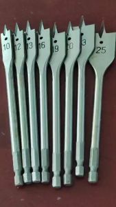Satuan Mata Bor Kipas Kayu / Mata Bor Devil / Flat Wood Drill Bit 10-25 mm