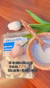 Bột Cám Gạo Sữa Nguyên Chất 100% Obaxua Dưỡng Trắng Giảm Mụn Mềm Mịn Da Gói 75gr