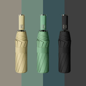 Foldable Automatic Business Anti Wind UV Protection 10 Ribs Umbrella