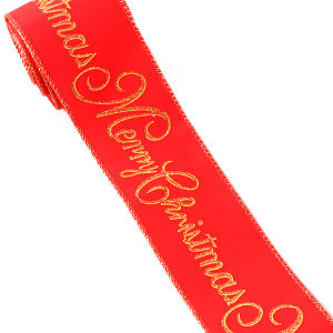 (2meters/roll)6CM Christmas Velvet Decoration Lock Edge Ribbon Festival Decoration Gift Box Packaging High Quality