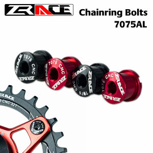 ZRACE 4pcs Chainrings Bolts High Strength for MTB 7075 Aluminium Alloy CNC Chainwheels Screws