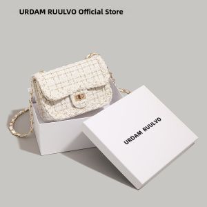 URCDN RDALVO | Elegant Wool Ladies Crossbody Bag