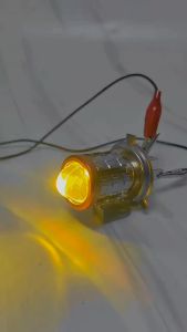 Lampu Depan Led Motor D2 Xcase Laser H4 Hi Lo 3 Kaki Led Laser Universal