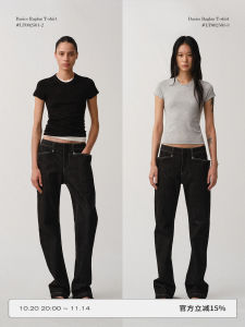 เสื้อยืดแขนกุดไม่มีตะเข็บแบบคลาสสิกหลายสีของ Liegee เสื้อผ้าทำงานลำลองสำหรับฤดูใบไม้ผลิ ผ้าฝ้ายผสมไลโอเซลล์และยางยืด