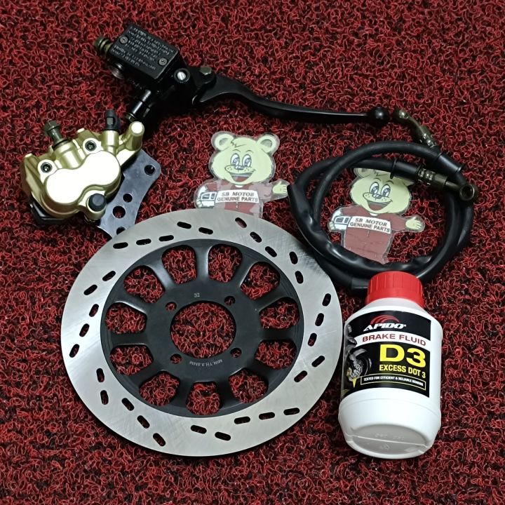 Suzuki RG500 Gamma Front Brake Caliper Stainless Pad Pins & R Clips – 1985-1987