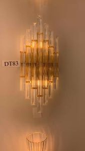 Đèn tường CRAS pha lê hiện đại cao cấp trang trí nội thất sang trọng - kèm bóng LED chuyên dụng