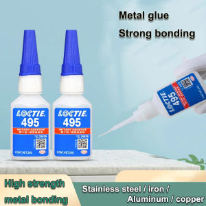 495 Instant Strong Super Glue Universal Superglue Mighty Instant Glue for Resin Ceramic Metal Glass Fast Dry