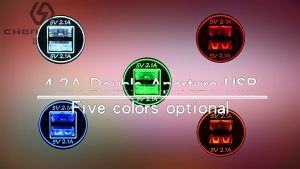 USB Charger Alat Cas HP Buat di Motor Dual USB Port Charging 12V