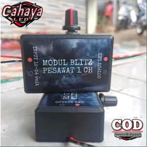 modul blitz 1 chanel sped potensio 12v-24volt