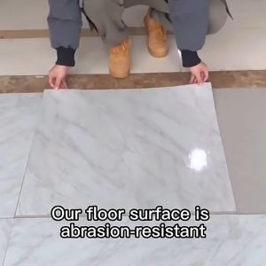 60X60cm Vinyl Tile Flooring Self Adhesiv Floor Sticker Wall Decor Self Adhesive Waterproof Wallpaper tiles 60x60 sale for flooring tiles for flooring ceramic vinyl tiles for rough floor - Lazada