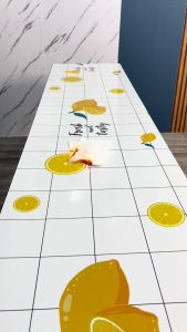 ยาว3เมตร กว้าง60เซน สติกเกอร์ติดครัว ทนความร้อนได้ดี มีกาวในตัว กันน้ำ ลอกออกไม่ทิ้งคราบ วอลเปเปอร์ติดผนังบ้าน สติกเกอร์ติดผนัง วอลเปเปอร์ติดครัว