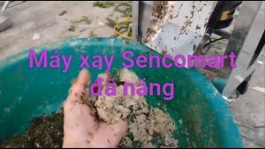 Máy băm rau củ quả thừa làm thức ăn chăn nuôi gàvịt...