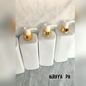 Hiraya Ph Empty Soap Dispenser Plastic 500ml Shampoo Conditioner Lotion Shower Gel Bottle for Bathroom and Kitchen